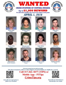 April Crime Stoppers Most Wanted